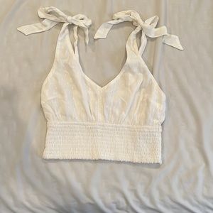 Hollis yet the white top